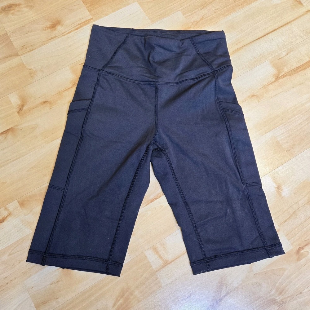 NWT prAna Biker Shorts Women's Size XS Electra Short Black Bike Hike NEW